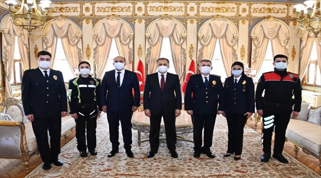 İstanbul Emniyet Müdürü Zafer Aktaş Vali Ali Yerlikaya'yı ziyaret etti