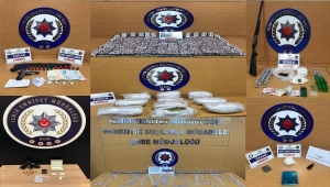 İzmir'deki uyuşturucu operasyonlarında yakalanan 16 şüpheli tutuklandı