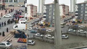 Kayseri'de kısıtlama sırasında ücretsiz patates kuyruğu!