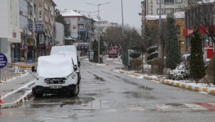 Kayseri ve Yozgat'ta kar yağışı etkili oldu