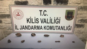Kilis'te 170 milyon yıllık olduğu değerlendirilen 7 fosil ele geçirildi