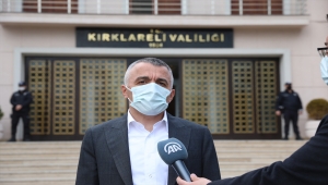 Kırklareli Valisi Bilgin kentteki vaka artışını mutasyonlu virüs ve ev ziyaretlerine bağladı
