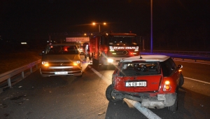 Küçükçekmece'de zincirleme trafik kazasında 7 kişi yaralandı