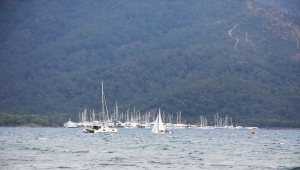 Marmaris'te Erol Metin Erdoğan Kupası Yelkenli Yat Yarışları yapıldı