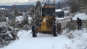 Mersin'de kar nedeniyle kapanan yayla yolları açıldı