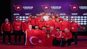Milli güreşçiler, Avrupa Şampiyonası'nı 8 madalyayla tamamladı