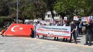 Muğla'da ABD Başkanı Biden'ın 1915 olaylarını "soykırım" olarak nitelemesi protesto edildi