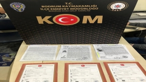 Muğla'da sahte tapuyla villa satmaya çalıştıkları iddia edilen 5 şüpheli yakalandı