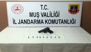 Muş'ta gümrük kaçağı silah ve mühimmat ele geçirildi