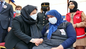 Pençe-Yıldırım Operasyonu'nda şehit düşen Mustafa Çalım, Osmaniye'de son yolculuğuna uğurlandı