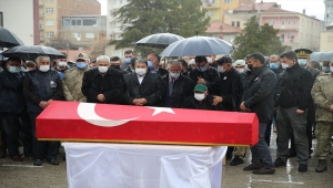 Şehit Uzman Çavuş Hacı Halil Kızılay, Malatya'da son yolculuğuna uğurlandı