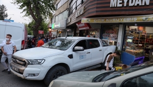 Siirt'te kendiliğinden hareket eden pikabın çarptığı kişi yaralandı