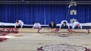 TARİHİN AYNASI KÜLTÜREL SERVET - Milli Sarayların en büyük halısının restorasyonu tamamlandı