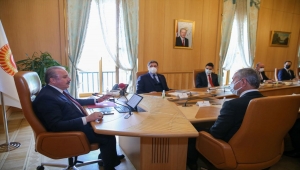 TBMM Başkanı Şentop, YTB Başkanı Eren ve Almanya'dan gelen STK yöneticilerini kabul etti: