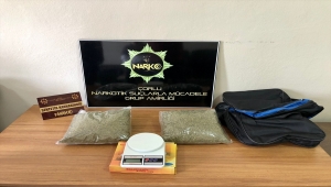 Tekirdağ'da bir evin çatısında 2 kilogram sentetik uyuşturucu ele geçirildi