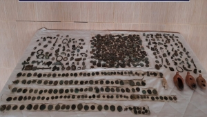 Tekirdağ'da tarihi eser niteliğinde 789 sikke ve 164 obje ele geçirildi