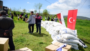 TİKA'dan Arnavutluk'taki ihtiyaç sahibi ailelere tohum yardımı