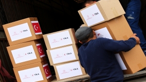 TİKA "Erenler Sofrası" adıyla Kazakistan'da ramazan yardımı dağıtımına başladı