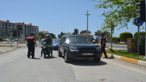 Turizm merkezlerinden Ayvalık'ta "tam kapanma" sürecinde Kovid-19 tedbirlerine uyuluyor