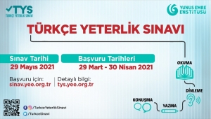 Türkçe Yeterlilik Sınavı başvuruları 30 Nisan'a kadar yapılabilecek