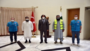 Türkiye Diyanet Vakfı heyetinden Türkiye'nin İslamabad Büyükelçiliğine ziyaret
