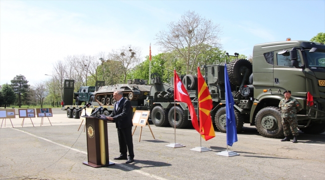 Türkiye, Kuzey Makedonya ordusuna tank taşıyıcı hibe etti