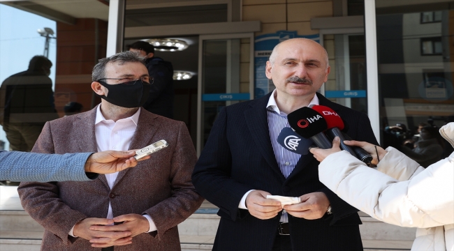 Ulaştırma ve Altyapı Bakanı Karaismailoğlu'ndan Pendik Belediyesi'ne ziyaret