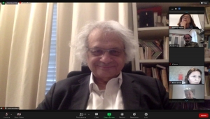 Yazar Amin Maalouf, Institut français'in Edebiyat Salonu'na konuk oldu: