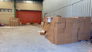 Adana'da gümrük kaçağı 12 milyon makaron ele geçirildi