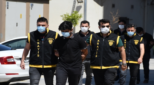 Adana'da yakalanan 5 hırsızlık şüphelisinden ikisi tutuklandı