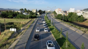 Adıyaman'da İsrail'in Filistinlilere saldırıları konvoy oluşturularak protesto edildi