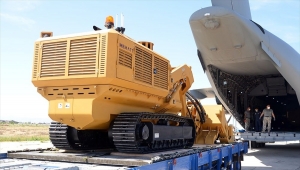 Azerbaycan'a 5 uzaktan kumandalı mayın temizleme aracı MEMATT daha teslim edildi