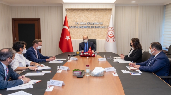 Çalışma ve Sosyal Güvenlik Bakanı Bilgin, AB Türkiye Delegasyonu Başkanı Meyer-Landrut ile görüştü