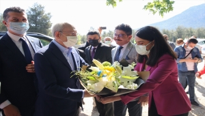 CHP Genel Başkanı Kemal Kılıçdaroğlu, Burdur'da ziyaretlerde bulundu