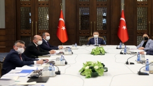 Cumhurbaşkanlığı Külliyesi'nde, "İnsan Hakları Eylem Planı" kapsamında 4'üncü yargı paketinde yapılacak düzenlemeler ele alındı