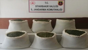 Diyarbakır'da 201 kilogram toz esrar ele geçirildi
