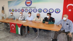 Erzincan'da Sivil Toplum Kuruluşları, Filistin için yardım kampanyası başlattı