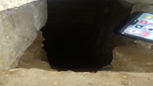 Gaziantep'te metruk evden kuyumcu dükkanlarına doğru tünel kazan zanlılar suçüstü yakalandı