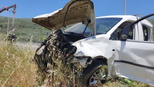 Gemlik'te trafik kazasında bir kişi ağır yaralandı