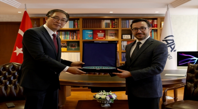 Güney Kore'nin Ankara Büyükelçisi Lee, AA'yı ziyaret etti