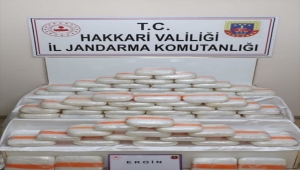 Hakkari'de 84 kilo 800 gram eroin ele geçirildi