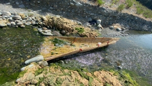 Hatay'da kaçak avlananların nehir ve dereye kurduğu tuzaklar imha edildi