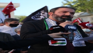 İsrail'in Mescid-i Aksa saldırıları Bursa'da protesto edildi