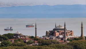İstanbul'dan Uludağ manzarası bir yıl sonra tekrar görüldü