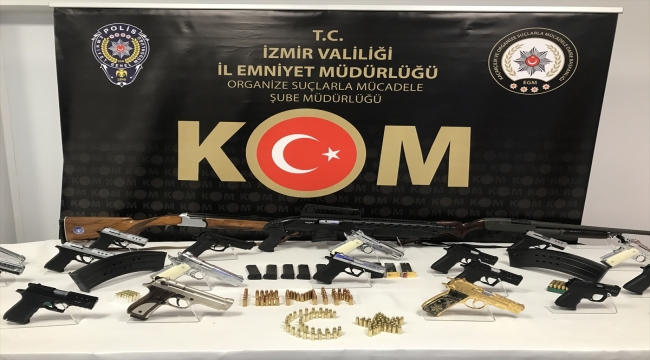 İzmir ve Aydın'da organize suç örgütlerine yönelik operasyonda 33 şüpheli yakalandı