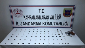 Kahramanmaraş'ta tarihi eser kaçakçılığı operasyonunda bir şüpheli yakalandı