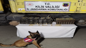 Kilis'te bir tırda 33 bin fişek ele geçirildi: 5 gözaltı