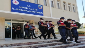 Mersin'de terör örgütü PKK/KCK'ya yönelik operasyonda 10 kişi yakalandı