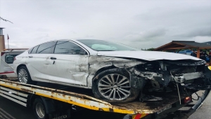 MHP milletvekilleri Kalyoncu ve Karadağ, Bolu'da trafik kazasında yaralandı