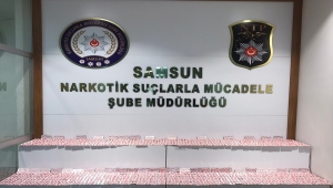 Samsun'da 7 bin 252 kapsül sentetik hap ele geçirildi
